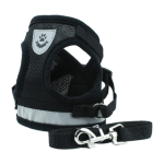 Reflective Harness - Black For Small Breeds