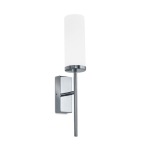 Moore Wall Light - Glass & Stainless Steel
