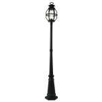 Cooper Glass And Aluminium Outdoor Light