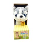 Electric Plush Huskey In Box