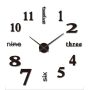 Solar Powered Digital Wall Clock