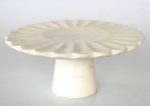 White Marble Cake Stand 14X30CM