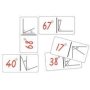 Teacher& 39 S First Choice Dominoes Angle Calculation Set A 28 Pieces