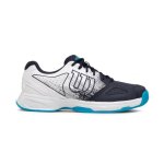 Wilson Men's Kaos Stroke Court - UK6.5 Outerspace white barrier Reef