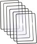 6PIECE Cards Sized Handheld Magnifying Glasses For Seniors Ergonomic Design