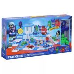Pj Car Parking Lot Racing Track Play Set