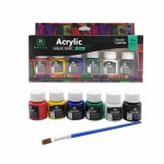 Acrylic Paint 6 Colours 25ML