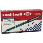 UB-150 Green 0.5MM Micro Rollerball Pen With Cap And Grip – Box Of 12 – 41-0132-04