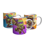 Ninja Turtles Printed 3 Coffee Mugs