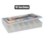 Tackle-box Pl 18-SECTION 27X18X4CM