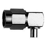 Sma Angle Plug Solder UT141