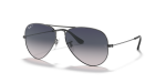 - Aviator Large Metal - Gunmetal blue Gradient Polarized - Size 58