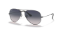 - Aviator Large Metal - Gunmetal/blue Gradient Polarized - Size 58