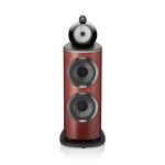801 D4 Tower Speaker – Satin Rosenut