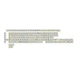 Keychron Graffiti Party Cherry Profile Dye-sub Pbt Full Keycap Set 140 Keys Mx-compatible
