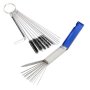 Carburetors Carbon Dirt Jet Remove Cleaner Carburetor Carbon Dirt Jet Remove 10 Cleaning Needles And 5 Brushes Tool Kits For Car&motor