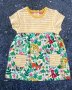 Baby Boden Yellow Striped Jungle Dress 3/6M