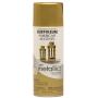 Spray Paint Rust-oleum American Accents Satin Metallics Aged Brass 312G