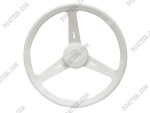 Steering Wheel Classic 350MM White