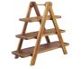 Wood Cupcake Stand 3 Tier Wood Dessert Display Stand For Party/birthday