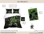Kids Duvet Set Real Strong Hulk