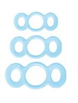 Magic Crystal 3 Pcs Cock Rings Set