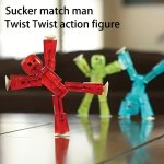 Creative Fun Little Man Toys Jigsaw Suction Figures Novelty Toys Perfect For Family Interaction Cheapest Items Perfect For Holiday/christmas Gifts