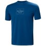 Men's Skog Recycled Graphic T-Shirt - 606 Deep Fjord / M
