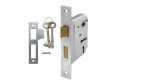 Samsung Samson 3 Lever Door Lock Body Only Sabs Approved Chrome Plated