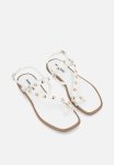 Madison Jay Ankle Strap Sandal - White