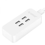 Orico 4 Port 20W USB Desktop Charger – White