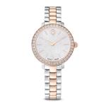 SWAROVSKI Matrix 3-LINK Swiss Made Rose Gold Tone Watch