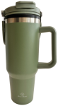 @home The Boss Double Wall Travel Mug - Green