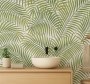 Palm Leaves Wallpaper Green Fronds