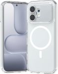 Case Compatible With Honor 600 Tpu+pc Hybrid Magnetic Cover Transparent