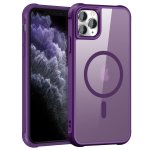 For Iphone 11 Pro Max Magsafe Magnetic Phone Case Purple