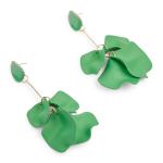 GREE N Flower Petal Drop Earrings