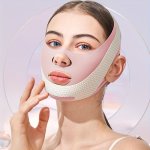 1PC V-line Face Shaping Mask Reusable Facial Slimming Strap Sleep Band Breathable Face Belt Skin Care Tool Chin Cheek Lift Saggi