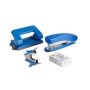 Rexel Stapler And Punch Kit Silver & Blue