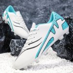 Men's & Women's Low-top Ag Soccer Cleats For Training & Matches - Lightweight Non-slip Abrasion-resistant Pu Upper Fabric Inner