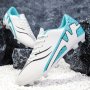 Men's & Women's Low-top Ag Soccer Cleats For Training & Matches - Lightweight Non-slip Abrasion-resistant Pu Upper Fabric Inner & Eva Insole Tpu Sole