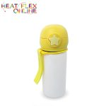 Stainless Steel Kids Buddy Sippy Cup Yellow