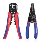 Workpro Wire Stripper Set 8-INCH Multi-tool Stripper And 8-INCH Self-adjusting Wire Stripper Set For Stripping Cutting And Crimp