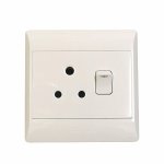 Socket & Cov Sgl 1X15AMP Comp 4X4