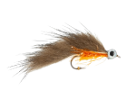 Scientific Fly Minky Zonker Brown Lead Wire 10