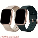 Sport Band Compatible With Iwatch Bands 49MM 45MM 44MM 42MM 41MM 40MM 38MM Soft Silicone Wristbands Replacement Strap With Class