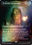 El Dorado Sarcophagus - Whip Of Erebos Rainbow Foil Secret Lair Drop Series - Damaged Foil