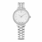 SWAROVSKI Matrix Watch Swiss Made Metal Bracelet Silver Tone Stainless Steel