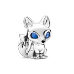Pandora 925 Sterling Silver Pendant Diy Mmingyu Authenti Sterling Silver Bead Blue-eyed Fox Charm Fit Fashion Women Bracelet Ban