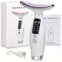 Radiant Rejuvenation 7-COLOR LED & Heated Facial Massager - USB Rechargeable Fragrance-free Skin Care Tool For Women - Perfect Mother's Day Gift